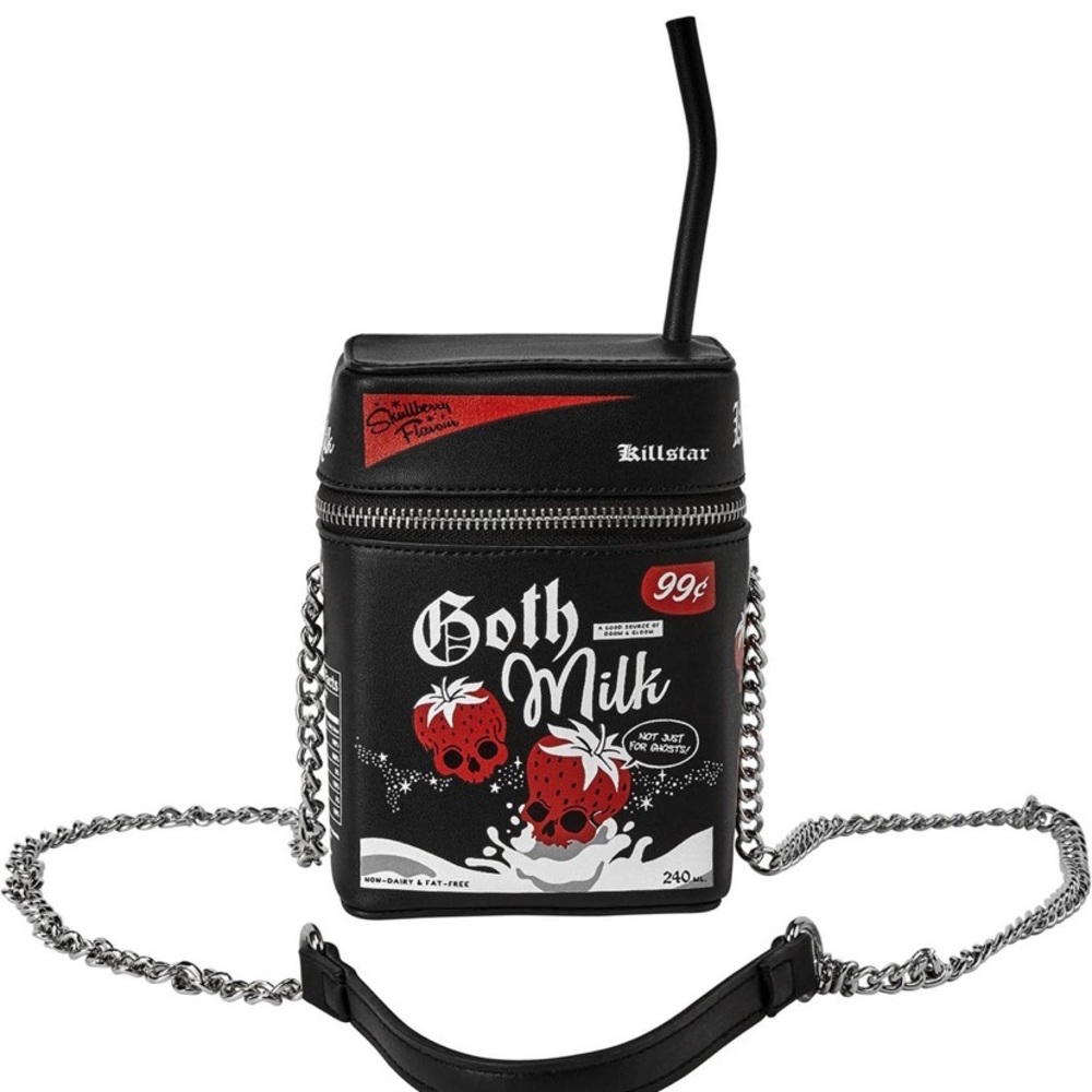 Goth milk purse by kill star. Never been used.